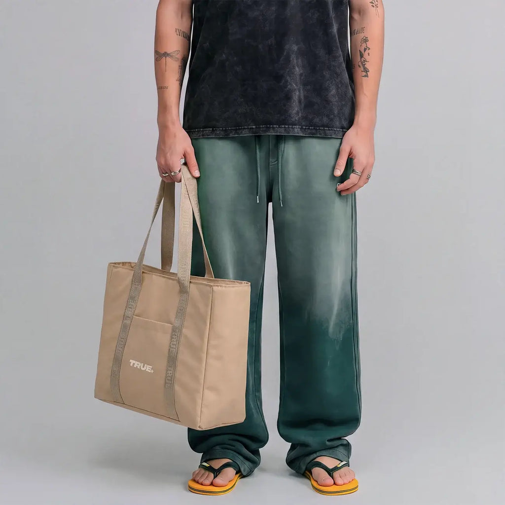 TRUE DAILY BOLSO TOTE BAG BEIGE