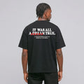 TRUE THE TRUE SPIRIT DREAMS CAMISETA BOXY NEGRA