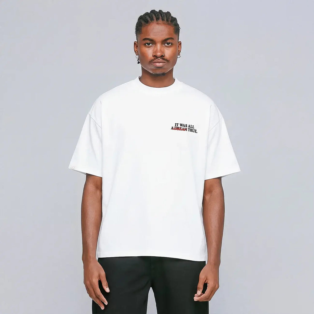 TRUE THE TRUE SPIRIT DREAMS CAMISETA BOXY BEIGE