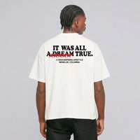 TRUE THE TRUE SPIRIT DREAMS CAMISETA BOXY BEIGE