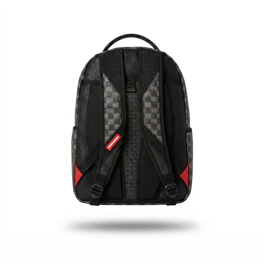 MORRAL SPRAYCOLOMBIA GREY CHECKERED EYE BACKPACK NEGRO