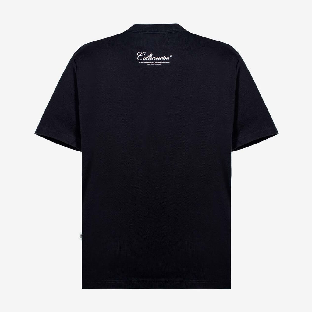 CULTUREWISE CRHOME FACES FAT JOE CAMISETA OVERSIZE NEGRA
