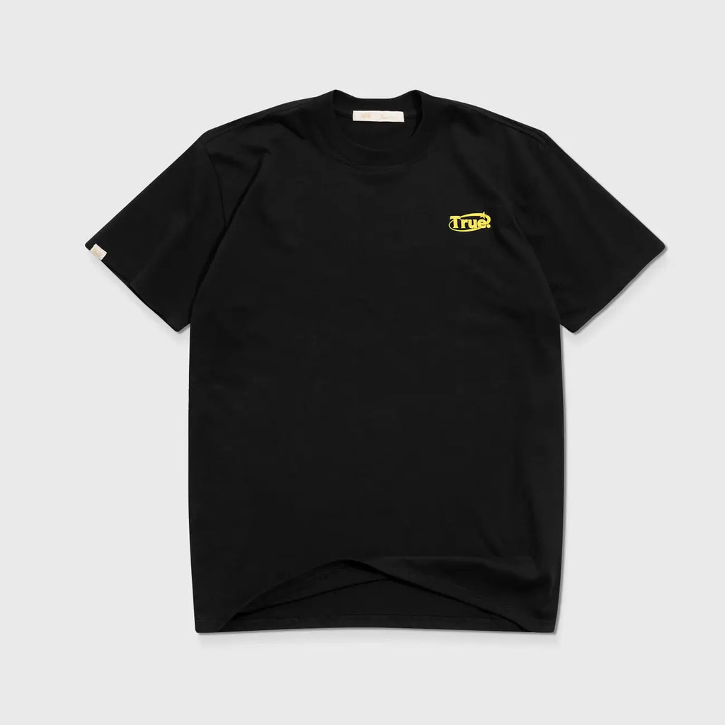 TRUE EVERYDAY LOGO T-SHIRT CAMISETA NEGRA