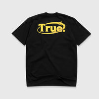TRUE EVERYDAY LOGO T-SHIRT CAMISETA NEGRA