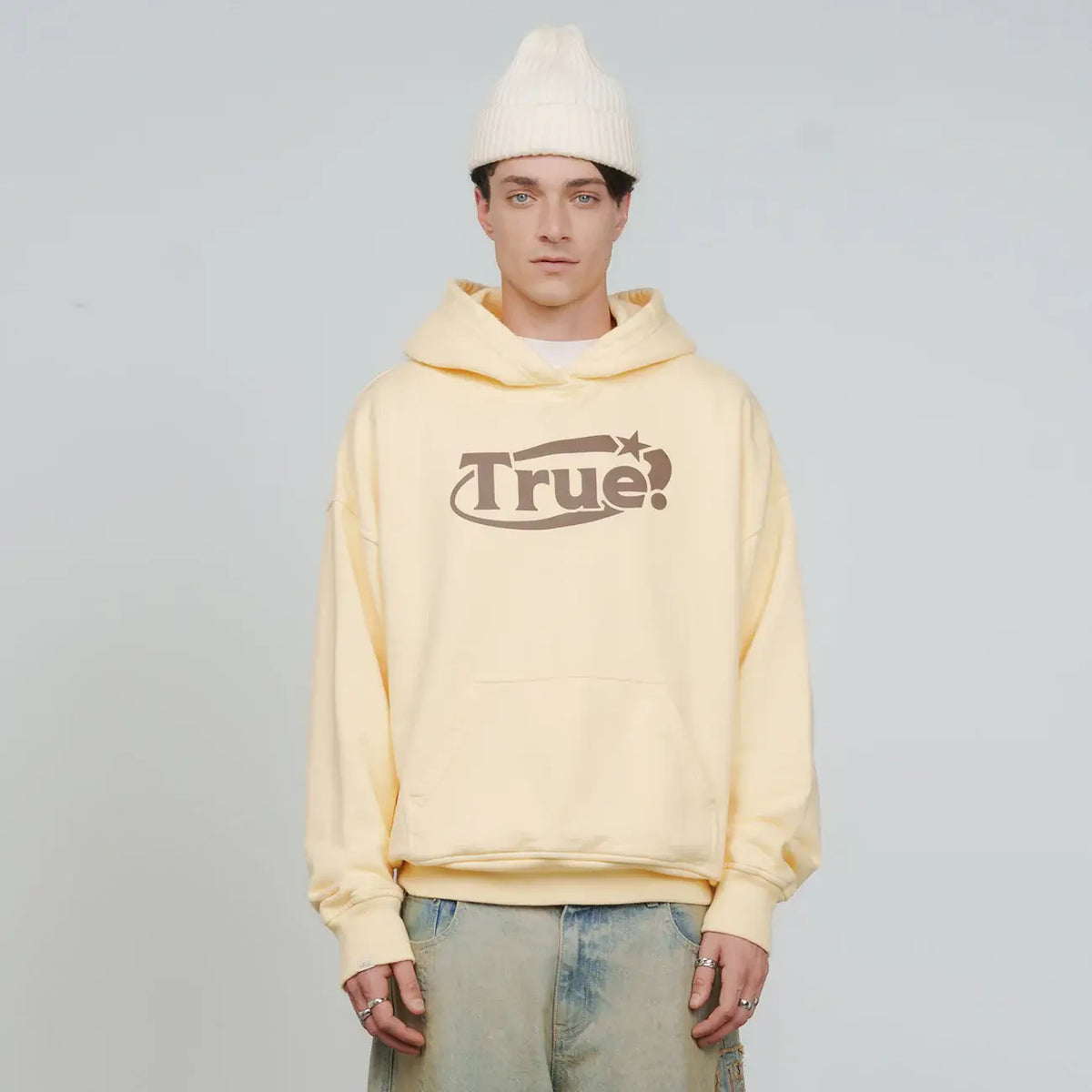 TRUE PRELUDE EVERYDAY LOGO HOODIE AMARILLO