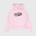 TRUE PRELUDE EVERYDAY LOGO HOODIE ROSADO