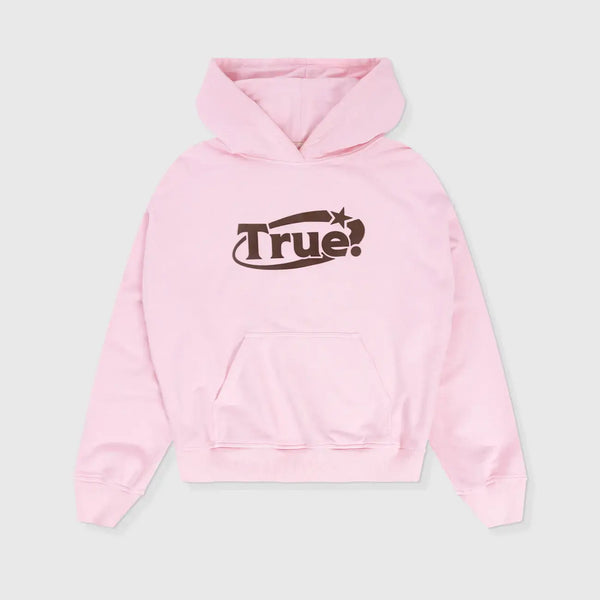 TRUE PRELUDE EVERYDAY LOGO HOODIE ROSADO