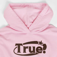 TRUE PRELUDE EVERYDAY LOGO HOODIE ROSADO