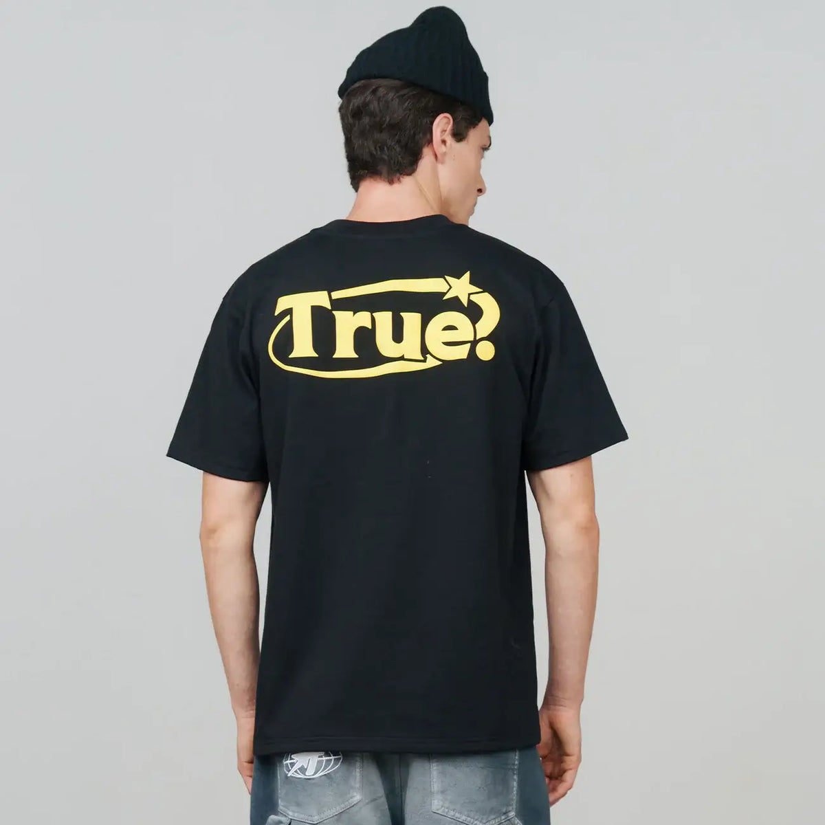 TRUE EVERYDAY LOGO T-SHIRT CAMISETA NEGRA