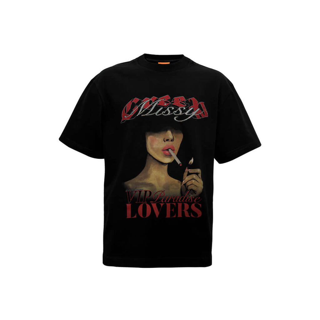 CREEP MISSY FUMONA CAMISETA OVERSIZED NEGRA