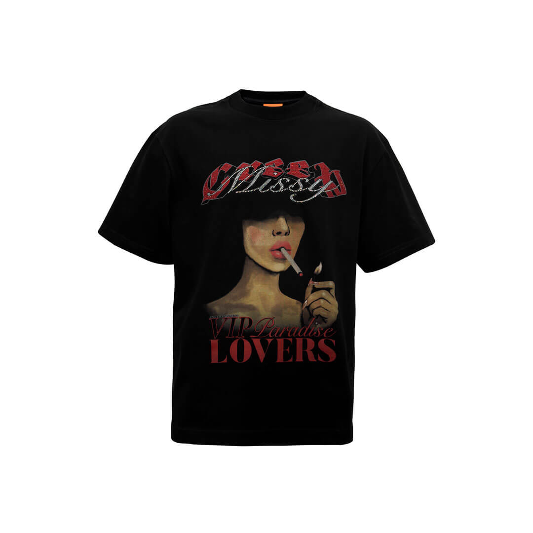 CREEP MISSY FUMONA CAMISETA OVERSIZED NEGRA