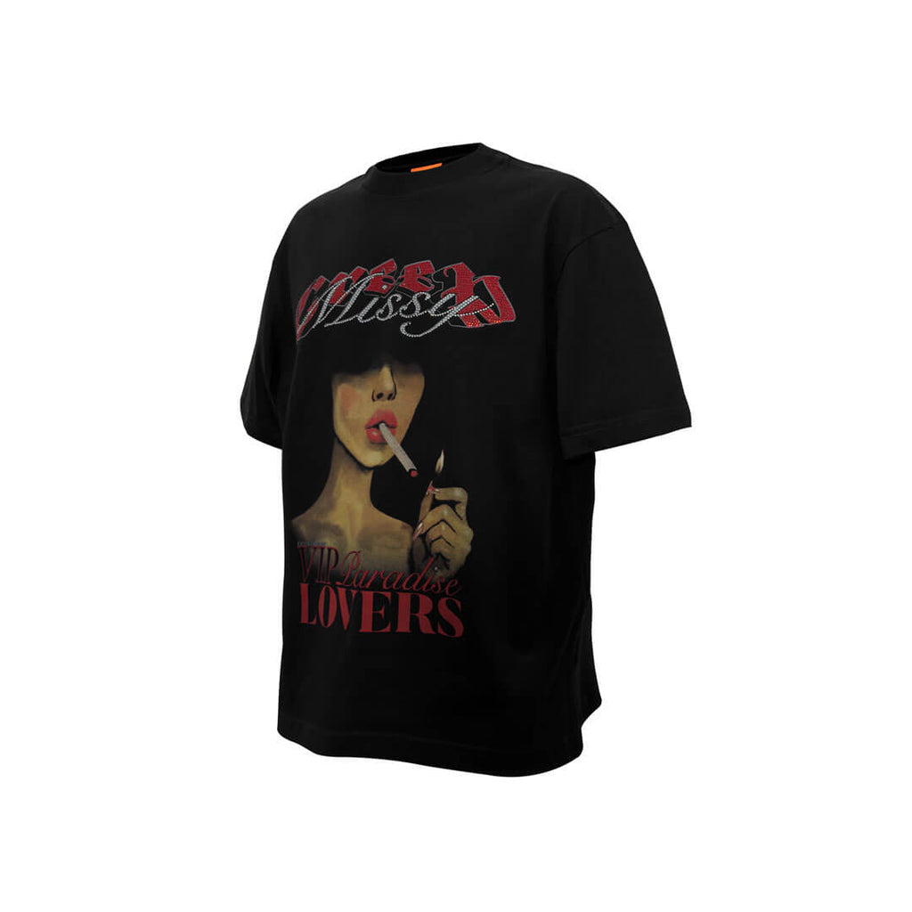CREEP MISSY FUMONA CAMISETA OVERSIZED NEGRA
