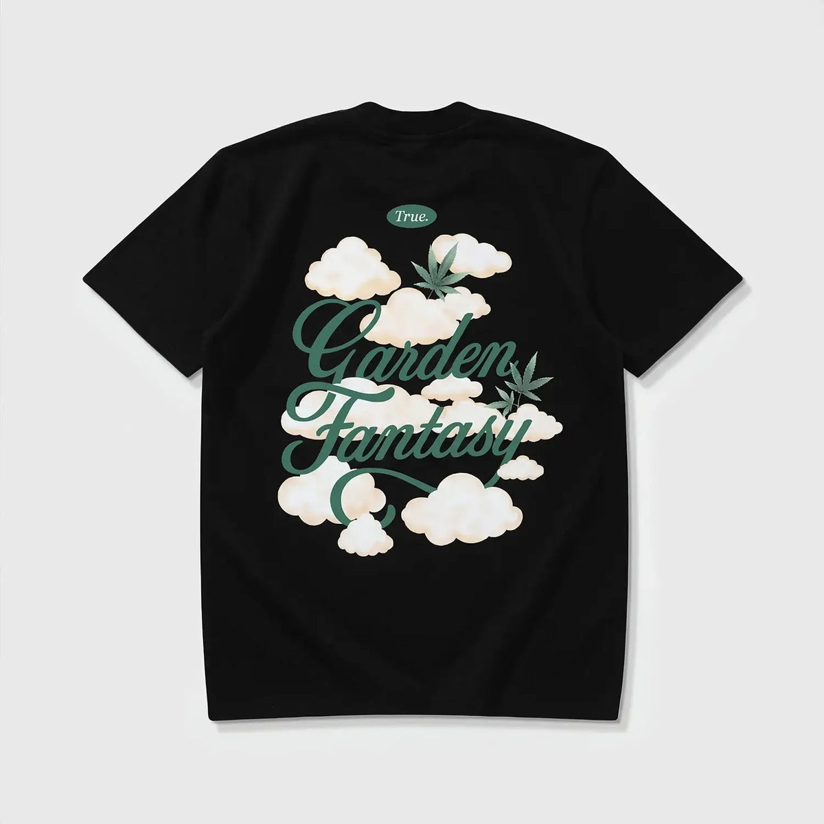 TRUE GARDEN FANTASY CAMISETA REGULAR FIT NEGRA