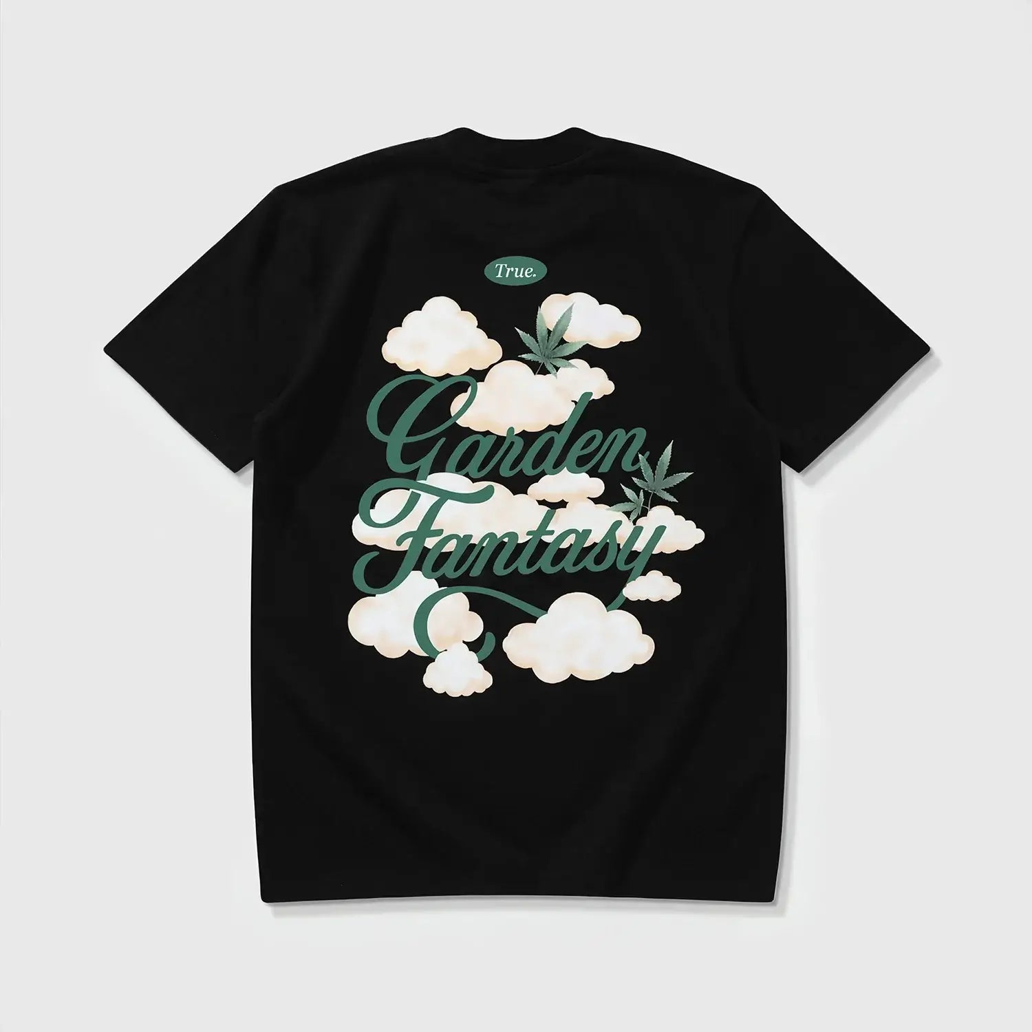 TRUE GARDEN FANTASY CAMISETA REGULAR FIT NEGRA