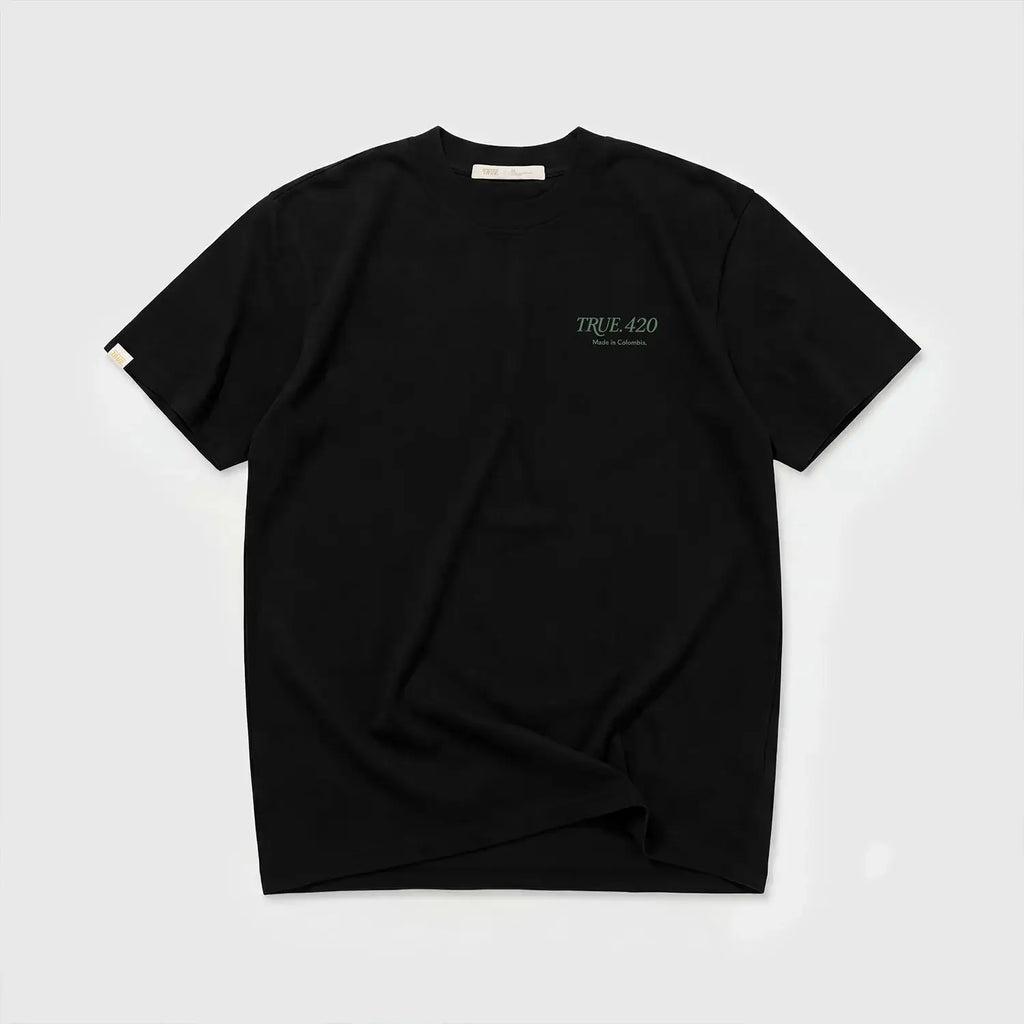 TRUE GARDEN FANTASY CAMISETA REGULAR FIT NEGRA