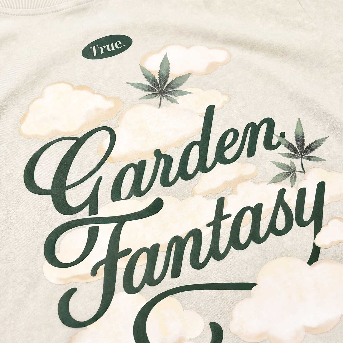 TRUE GARDEN FANTASY CAMISETA REGULAR FIT BEIGE