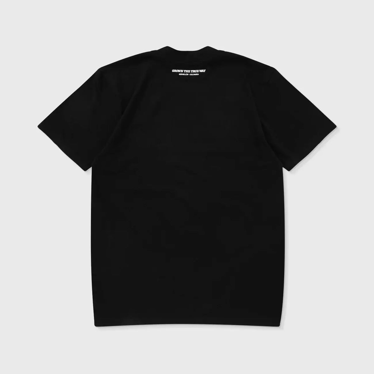 TRUE FLOWERS LOGO CAMISETA NEGRA