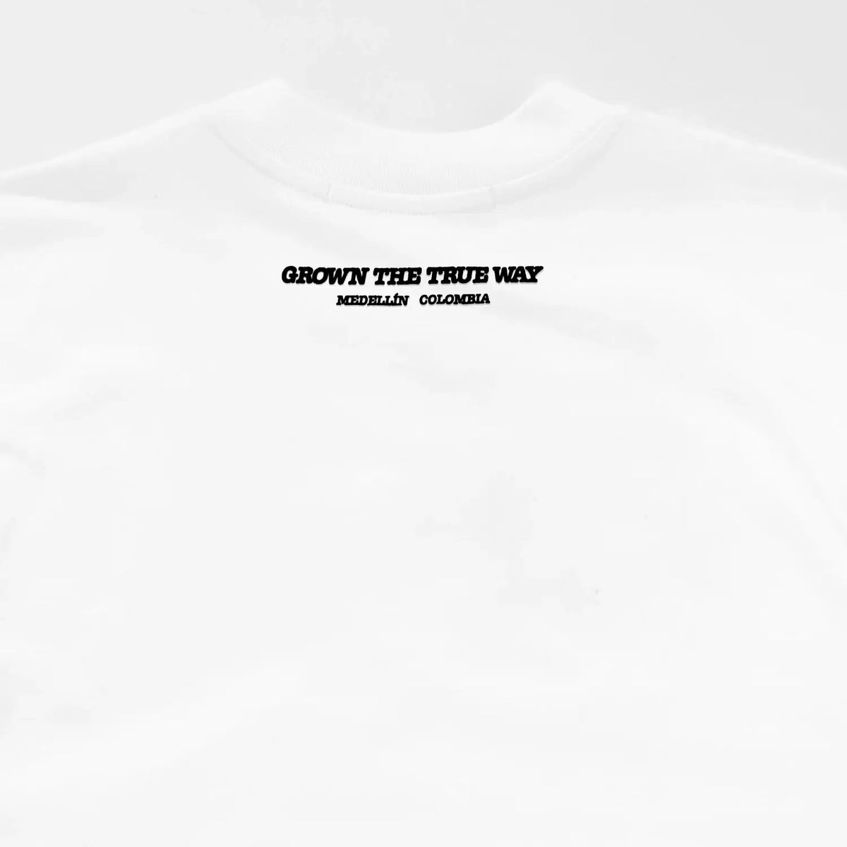TRUE FLOWERS LOGO CAMISETA BLANCA