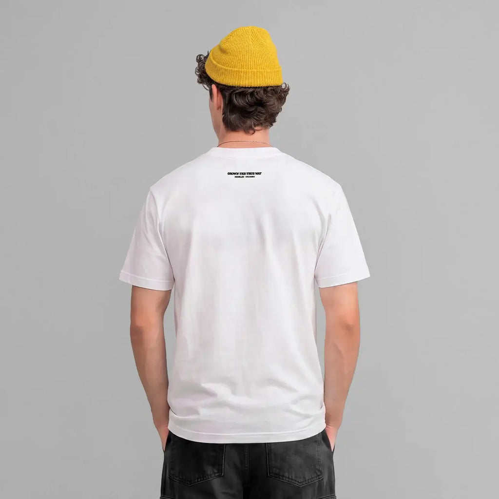 TRUE FLOWERS LOGO CAMISETA BLANCA