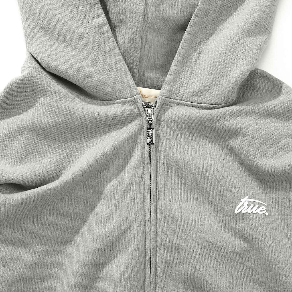 TRUE CITY RUSH FOREST HOODIE DE CIERRE GRIS