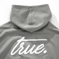 TRUE CITY RUSH FOREST HOODIE DE CIERRE GRIS