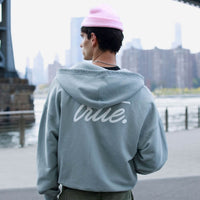 TRUE CITY RUSH FOREST HOODIE DE CIERRE GRIS