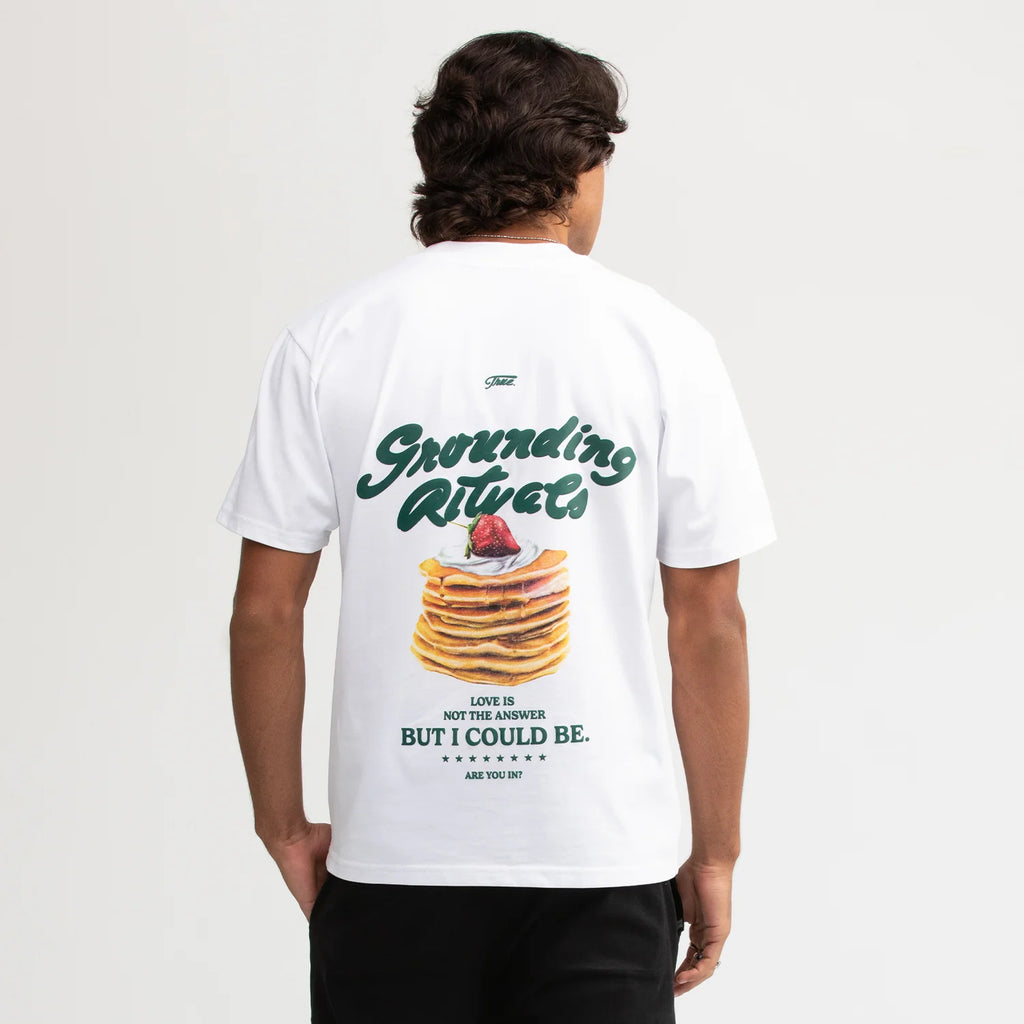 TRUE GROUNDING RITUALS T-SHIRT CAMISETA BLANCA