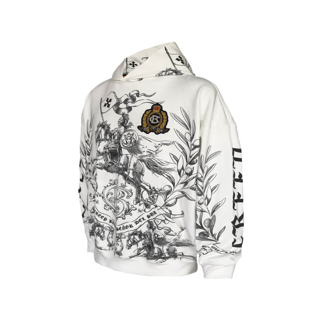 CREEP BRAND BUZO CAVIAR BLANCO