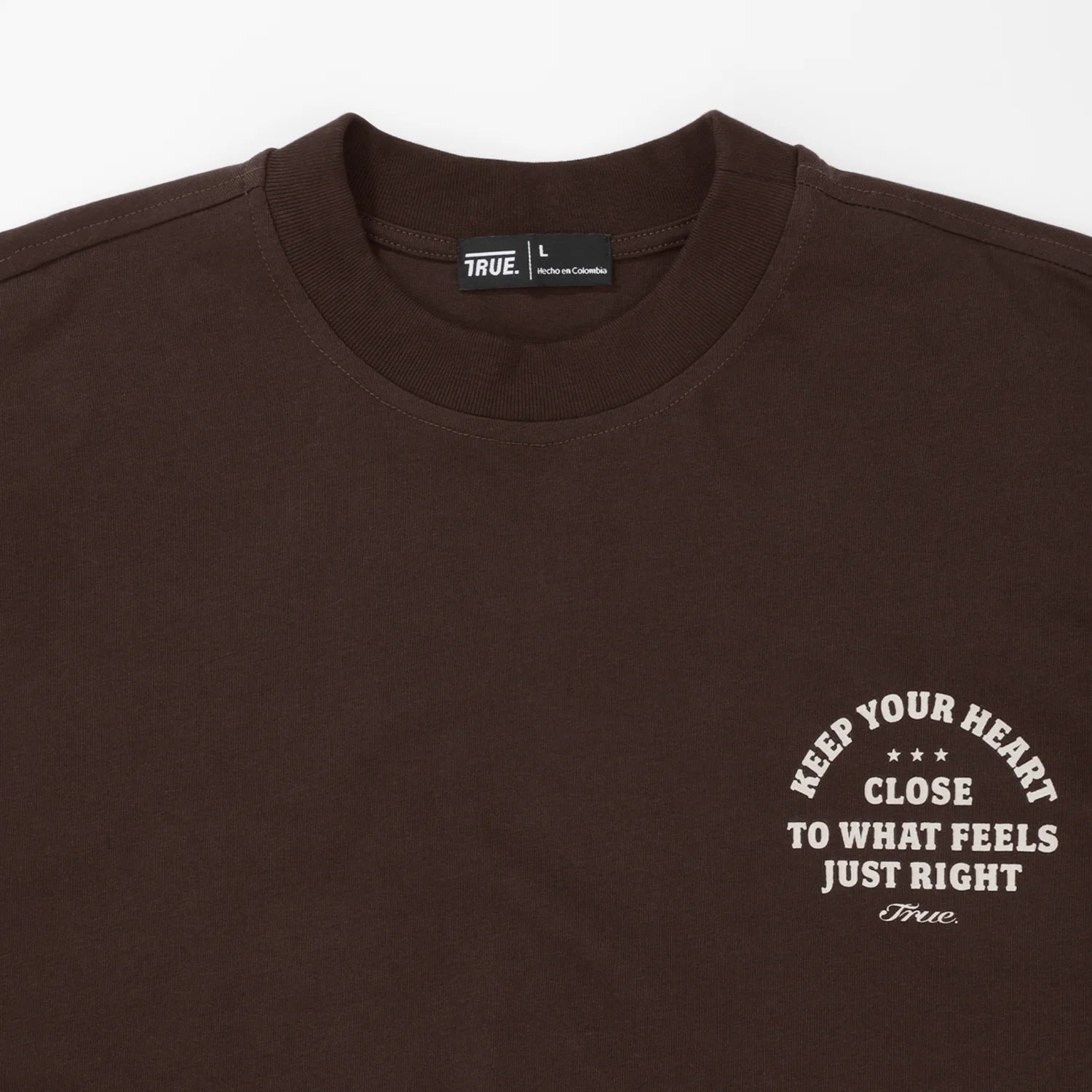 TRUE HEART BOXY TEE CAMISETA CAFE
