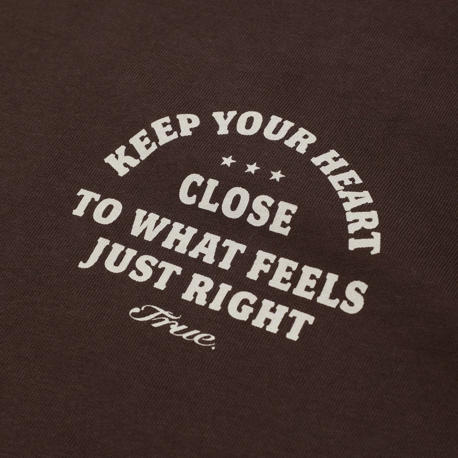 TRUE HEART BOXY TEE CAMISETA CAFE