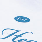 TRUE HEARTBEAT OVERSIZED T-SHIRT CAMISETA BLANCA