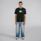 TRUE HEATWAVE OVERSIZED T-SHIRT CAMISETA NEGRA