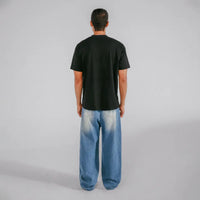 TRUE HEATWAVE OVERSIZED T-SHIRT CAMISETA NEGRA