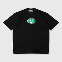 TRUE HEATWAVE OVERSIZED T-SHIRT CAMISETA NEGRA