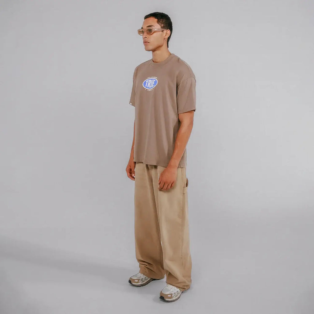 TRUE HEATWAVE OVERSIZED T-SHIRT CAMISETA CAFE