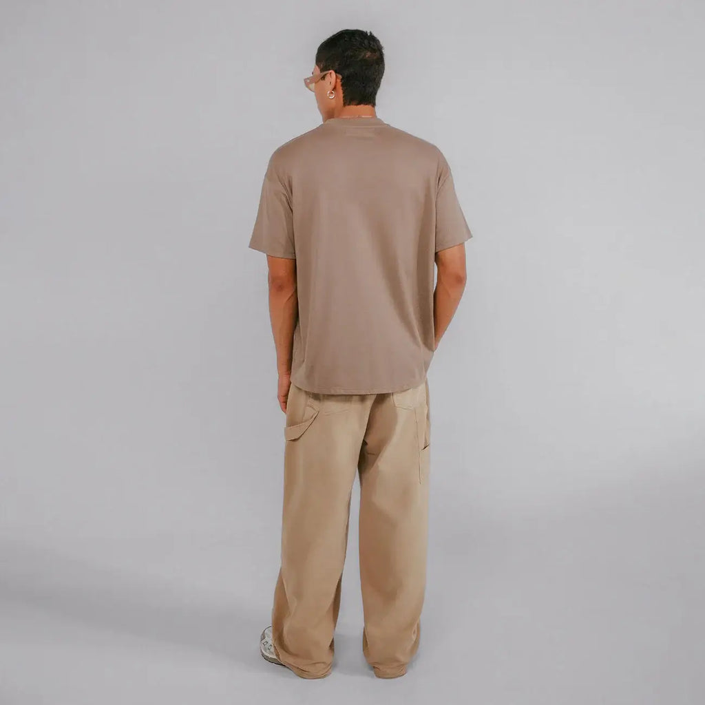 TRUE HEATWAVE OVERSIZED T-SHIRT CAMISETA CAFE