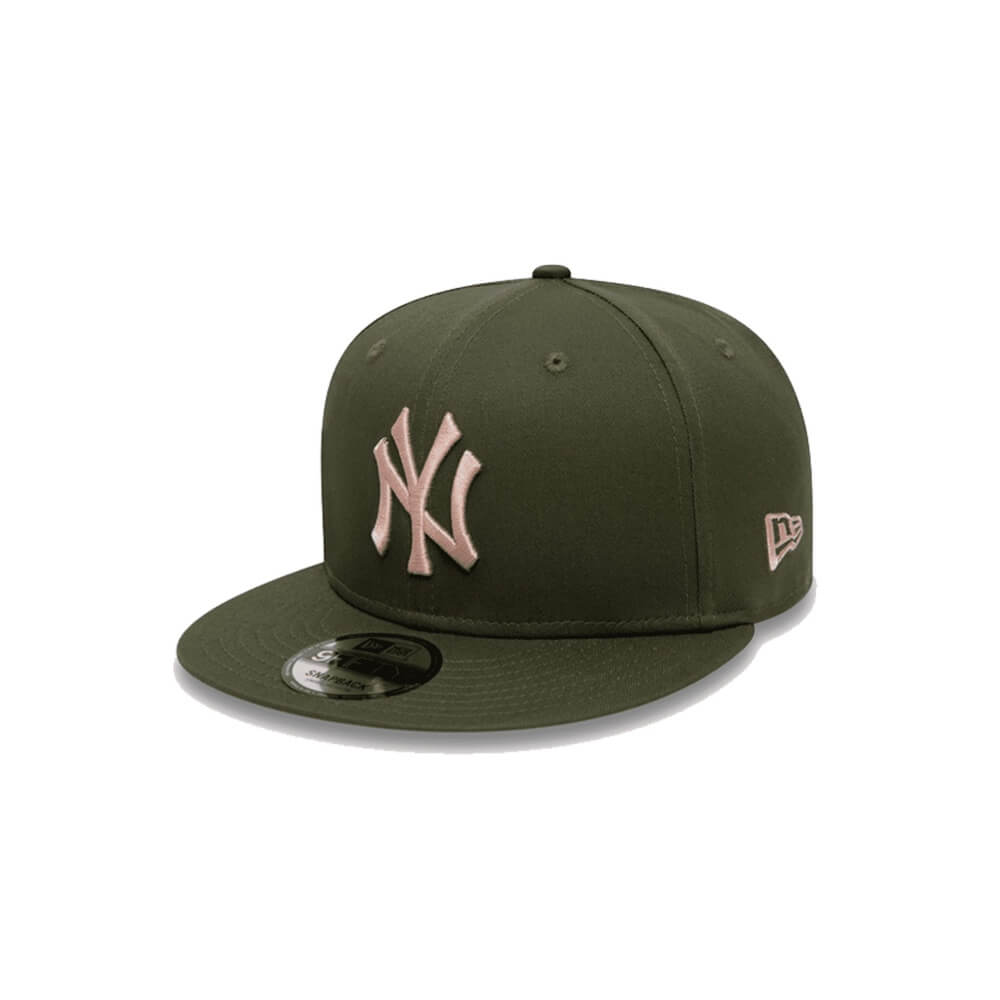 NEW ERA 9FIFTY MLB SIDE PATCH NY YANKEES ADJUSTABLE CLOSED CAP GREEN 