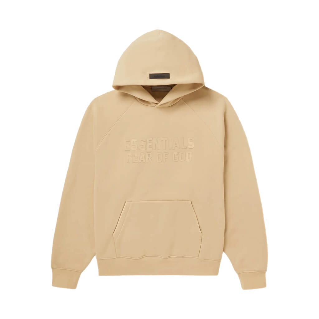 FEAR OF GOD ESSENTIALS BUZO OVERSIZE BEIGE ARENA