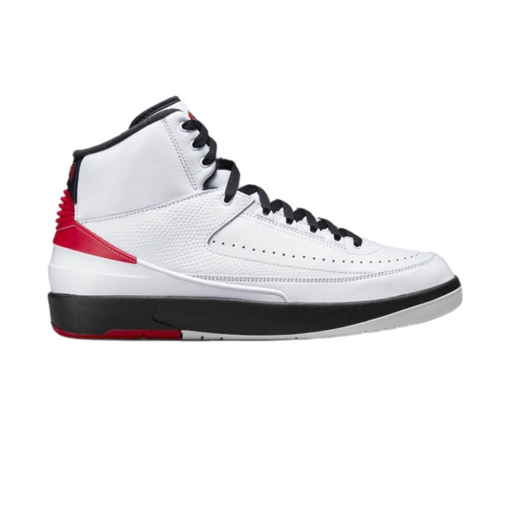 Jordan retro 2 black and red best sale