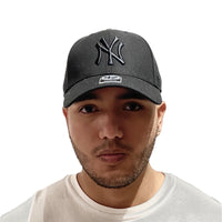 ´47 MLB NY YANKEES ADJUSTABLE CAP BLACK / BLACK 