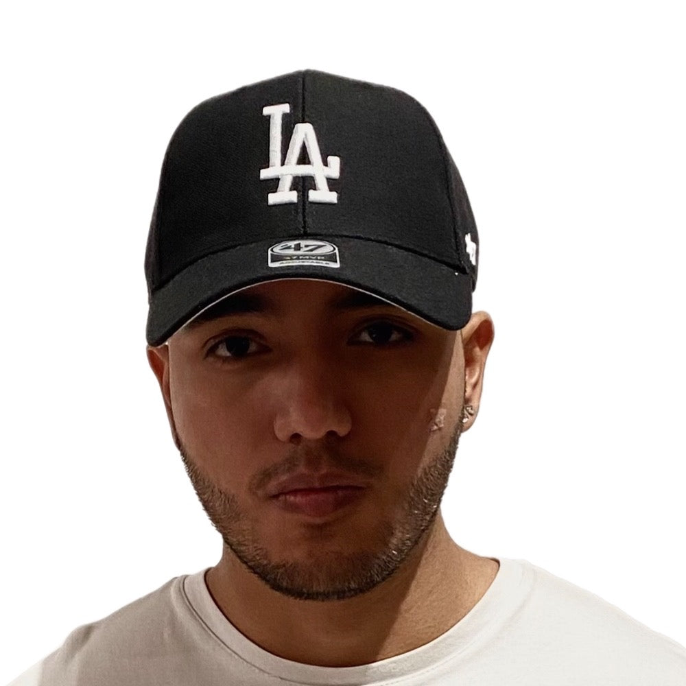 ´47 MLB LA DODGERS GORRA AJUSTABLE NEGRA