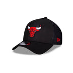 NEW ERA 9FORTY A FRAME NBA CHICAGO BULLS GORRA CAMIONERA AJUSTABLE NEGRA