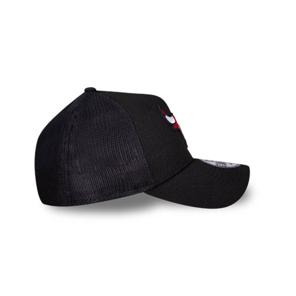 NEW ERA 9FORTY A FRAME NBA CHICAGO BULLS GORRA CAMIONERA AJUSTABLE NEGRA