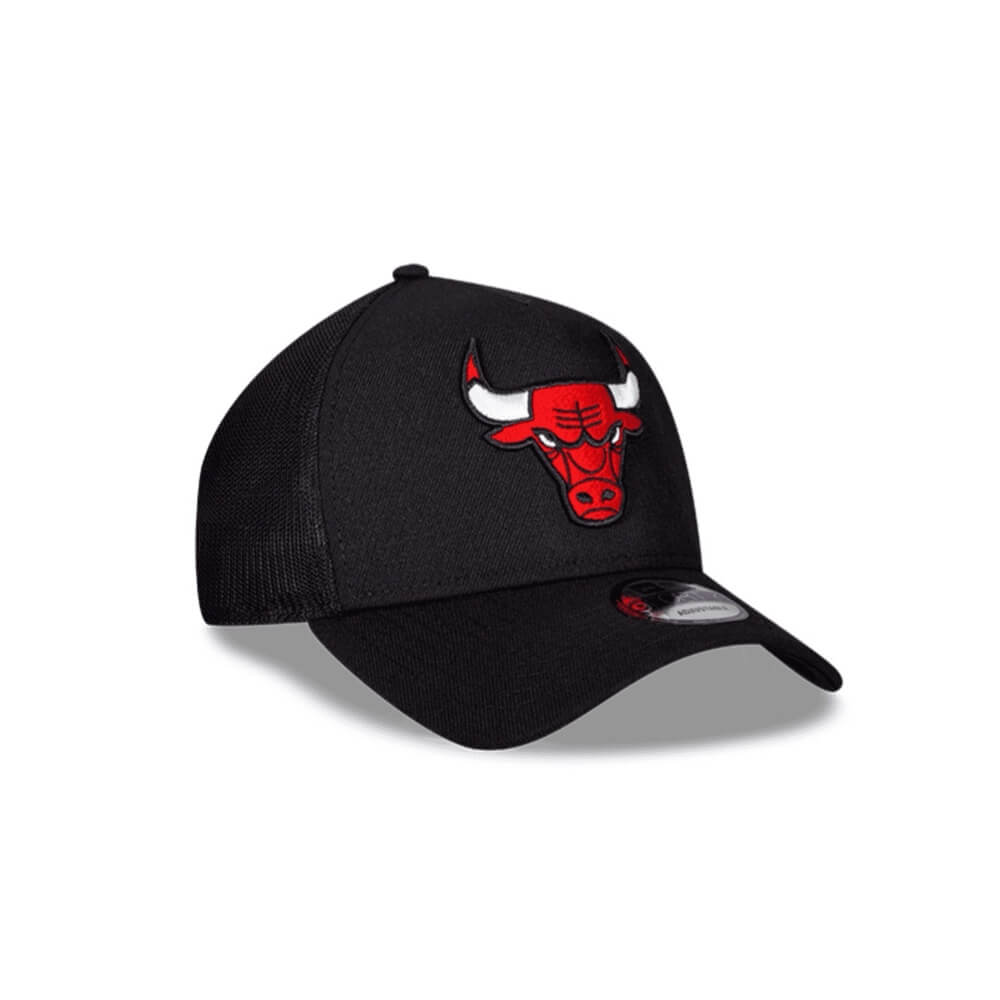 NEW ERA 9FORTY A FRAME NBA CHICAGO BULLS GORRA CAMIONERA AJUSTABLE NEGRA