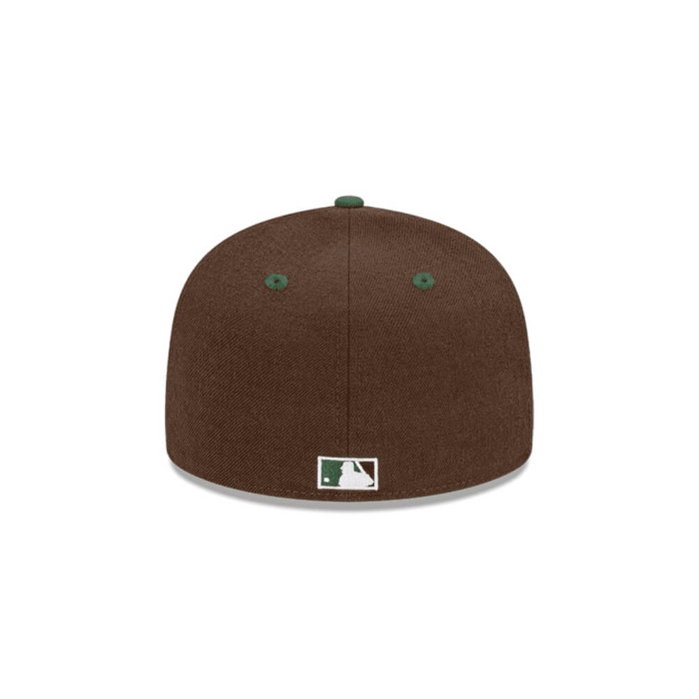 NEW ERA 59FIFTY MLB LA DODGERS BEEF N BROCOLI GORRA CERRADA CAFE / VERDE