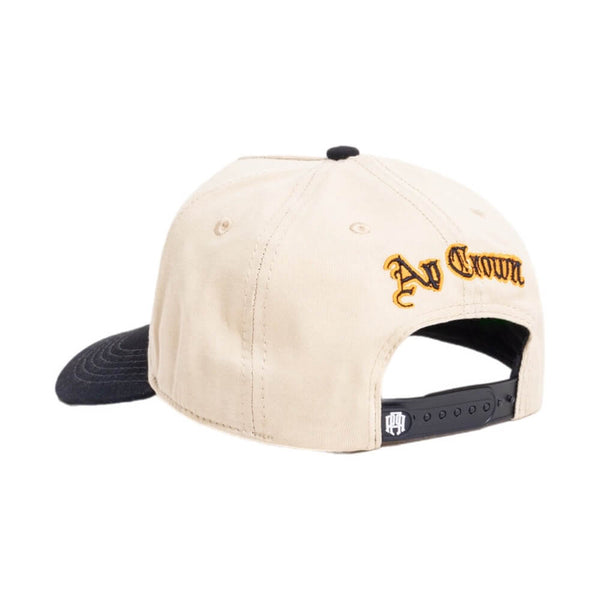 AP CROWN MIRANDA GORRA AJUSTABLE BEIGE / NEGRA