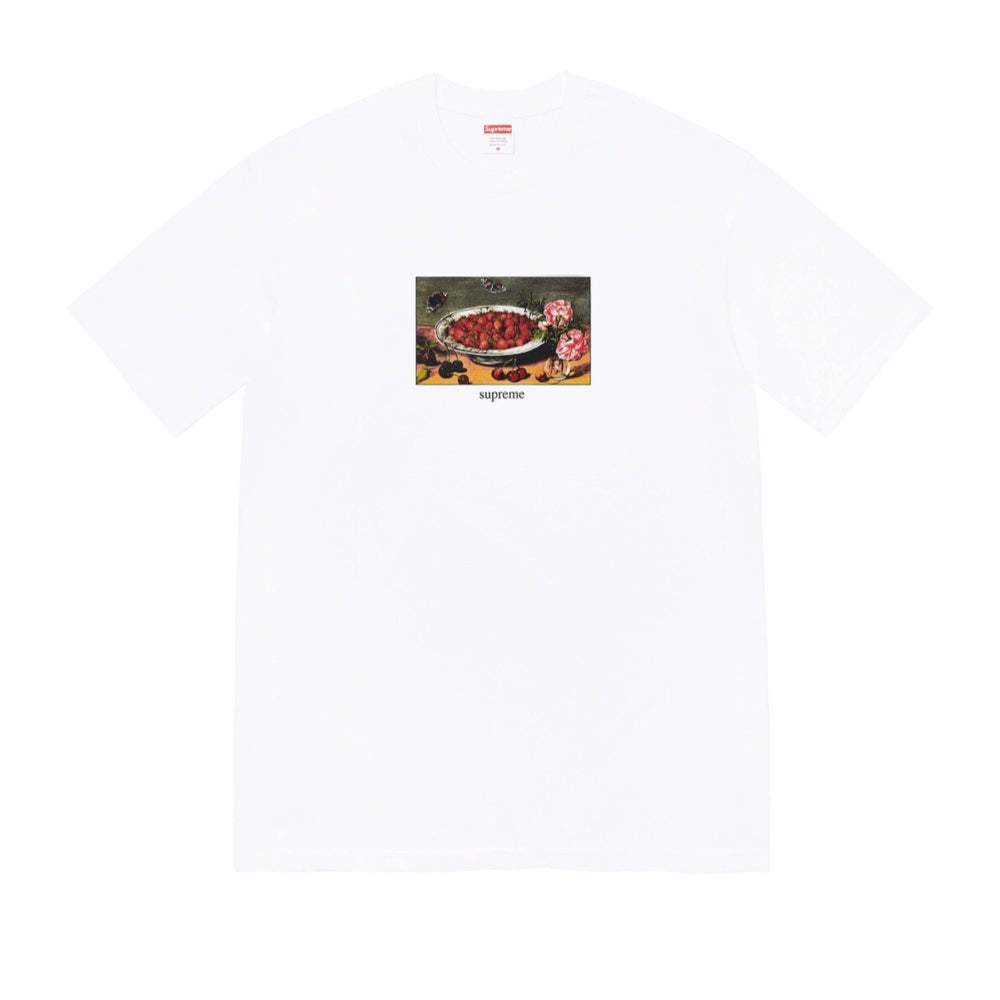 Supreme camiseta blanca online