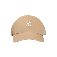´47 CLEAN UP MLB NY YANKEES MINI DAD HAT GORRA AJUSTABLE BEIGE OSCURO