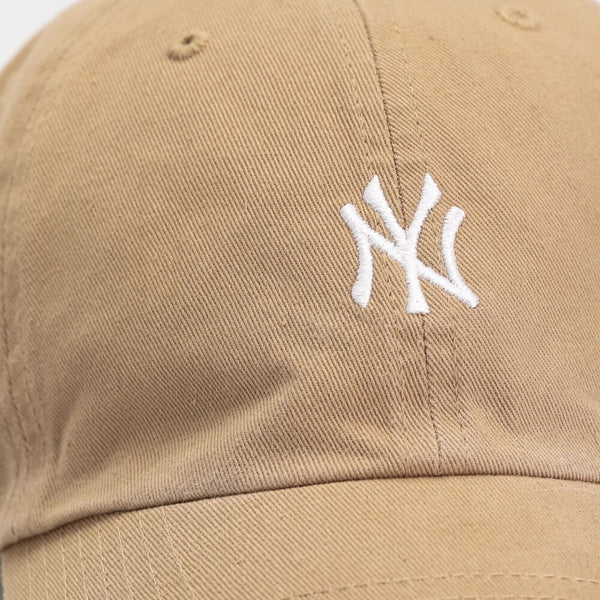 ´47 CLEAN UP MLB NY YANKEES MINI DAD HAT GORRA AJUSTABLE BEIGE OSCURO