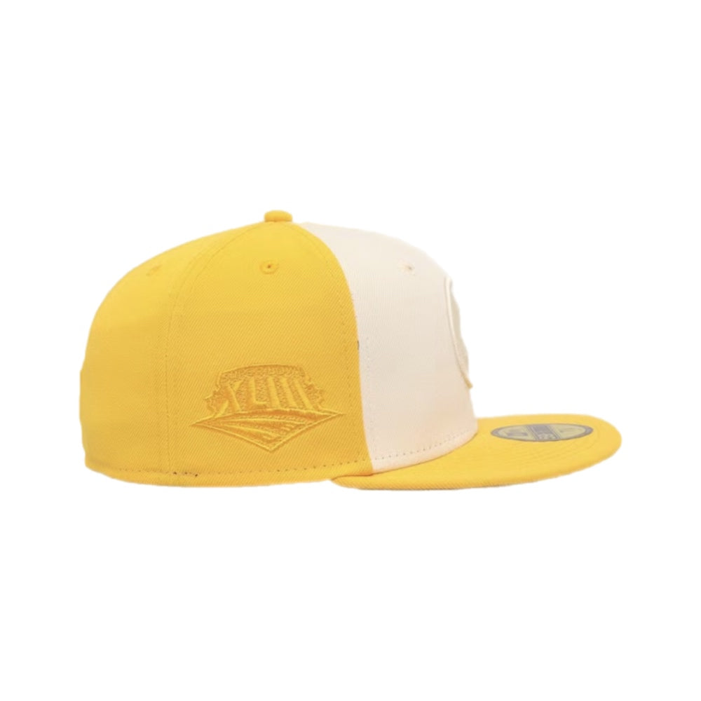NEW ERA 59FIFTY NFL PITTSBURG STEELERS CLOSED CAP TWO TONE YELLOW 